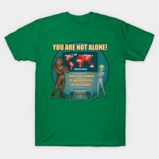 7 Billion Parasites T-Shirt